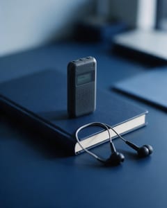 Recordings: Record or upload audio for your learning.